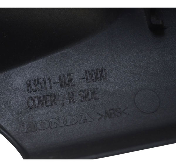 Carenagem Lateral Dir C/avaria Honda Cb 650 F 15-18 Original Preto