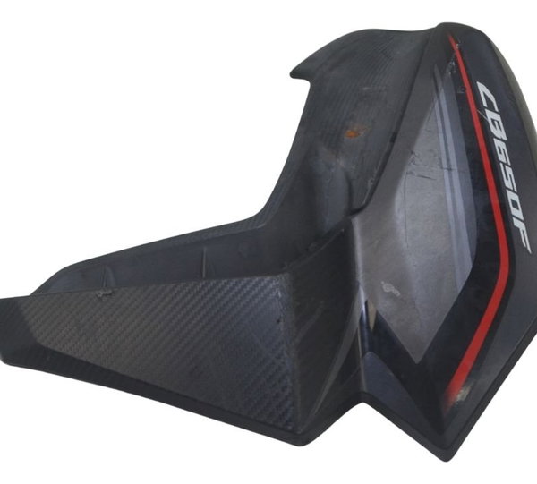 Carenagem Lateral Tanque Esq C/ Detal Honda Cb 650 F 15-18 Preto