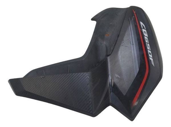 Carenagem Lateral Tanque Esq C/ Detal Honda Cb 650 F 15-18 Preto