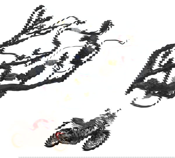 Chicote Principal C/ Avaria Honda Cb 650 F 15-18 Original