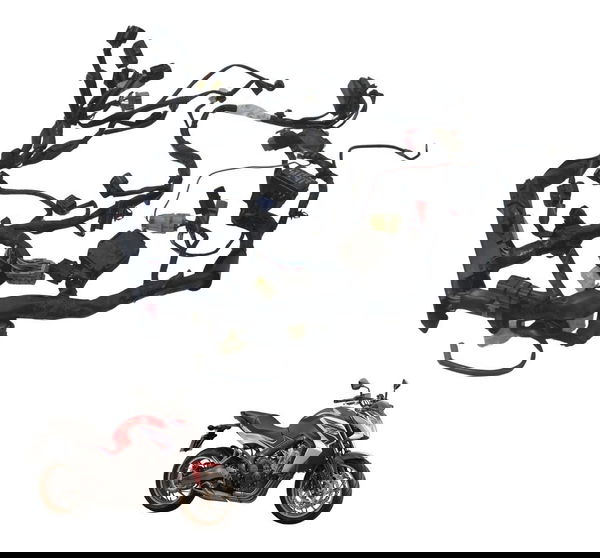 Chicote Principal C/ Avaria Honda Cb 650 F 15-18 Original