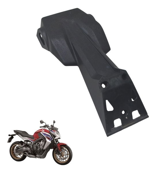 Acabamento Suporte Placa Honda Cb 650 F 15-18 Original