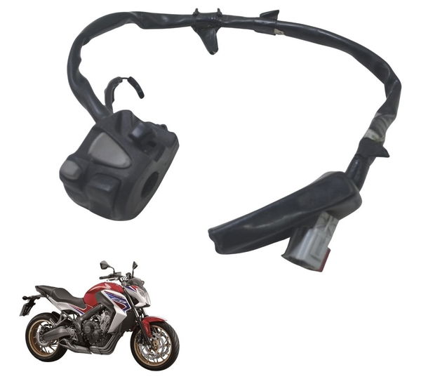 Chave Punho Luz Honda Cb 650 F 15-18 Original