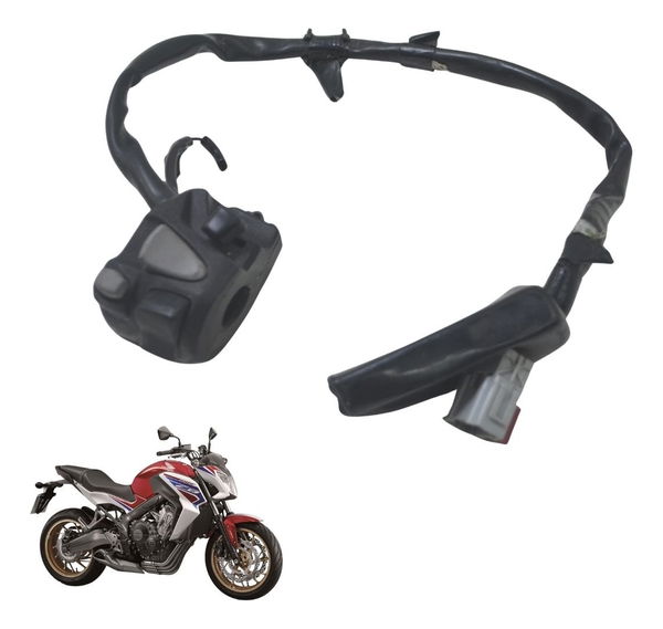 Chave Punho Luz Honda Cb 650 F 15-18 Original