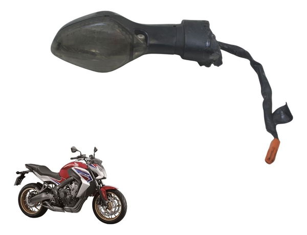 Pisca Dianteiro Esq C/avaria Honda Cb 650 F 15-18 Original Esquerdo