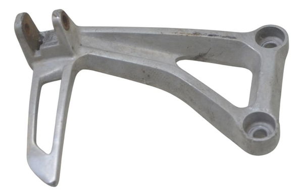 Suporte Pedaleira Traseira Esq Honda Cb 650 F 15-18 Original Prateado