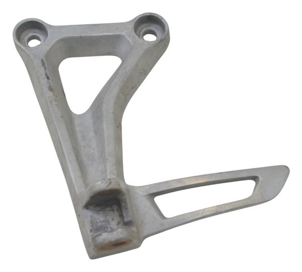 Suporte Pedaleira Traseira Esq Honda Cb 650 F 15-18 Original Prateado