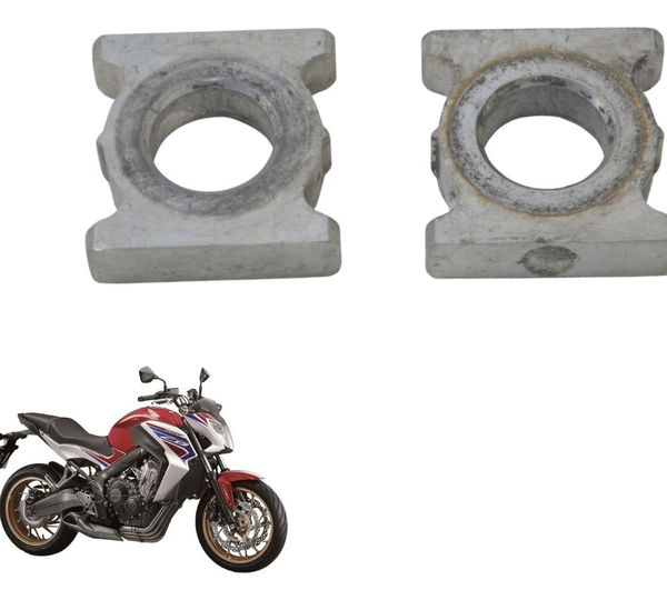 Par Esticador Corrente Honda Cb 650 F 15-18 Original