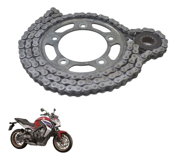 Kit Relação Honda Cb 650 F 15-18 Original