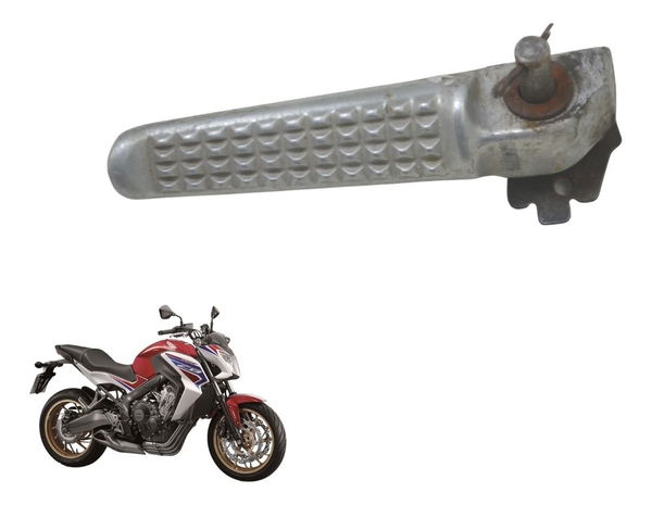 Pedaleira Traseira Esq C/ Detal Honda Cb 650 F 15-18 Orig