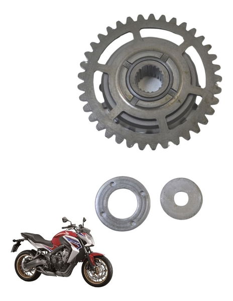 Placa Partida Honda Cb 650 F 15-18 Original Placa Partida Honda Cb 650 F 15-18 Original