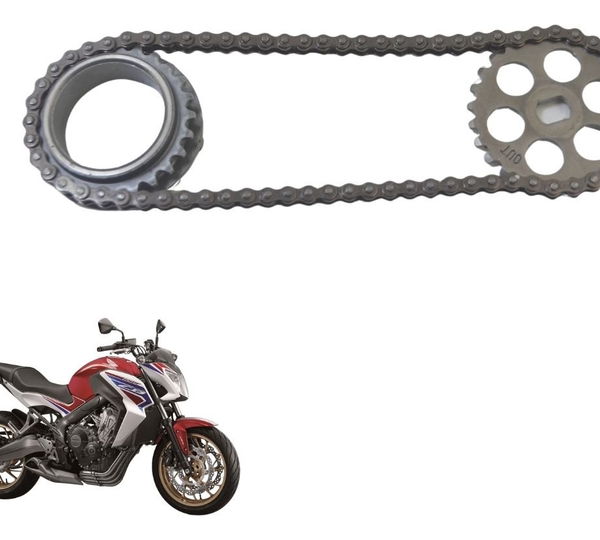 Engrenagem Corrente Bomba Óleo Honda Cb 650 F 15-18 Original