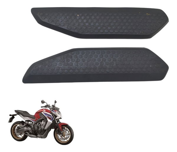 Par Borracha Acabamento Chassi Honda Cb 650 F 15-18 Original