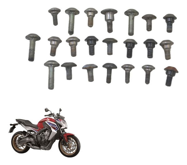 Kit Parafuso Carenagem Honda Cb 650 F 15-18 Original