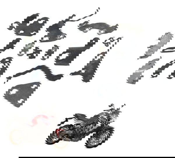 Kit Suporte Diversos Honda Cb 650 F 15-18 Original