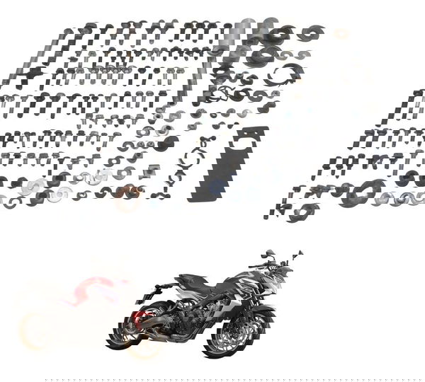 Kit Parafuso Diversos Honda Cb 650 F 15-18 Original