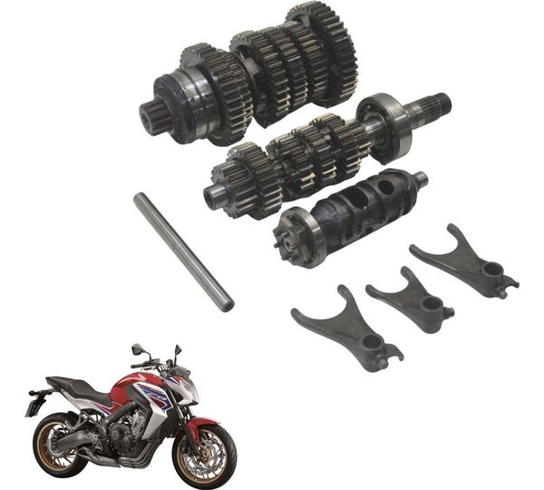 Caixa Marcha Câmbio Honda Cb 650 F 15-18 Original