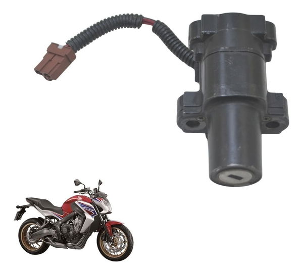Chave Ignição S/ Chave Honda Cb 650 F 15-18 Original