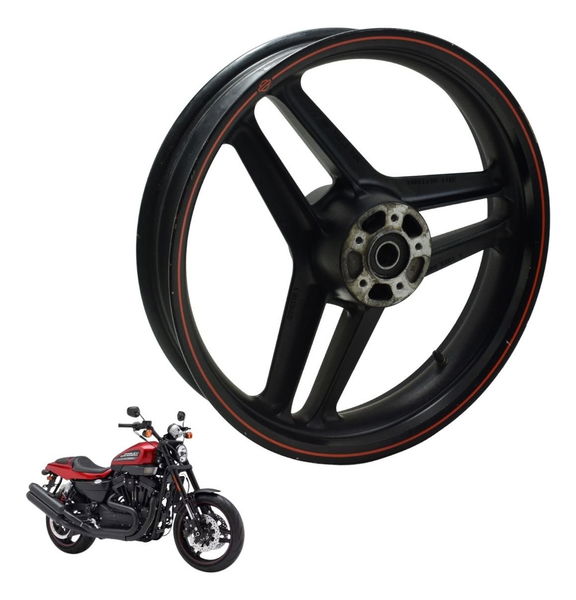 Roda Dianteira Harley Xr 1200 12-13 Original Preto