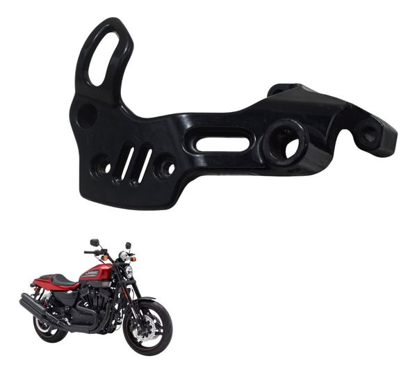 Suporte Pedaleira Dianteira Dir Harley Xr 1200 12-13 Origina Preto