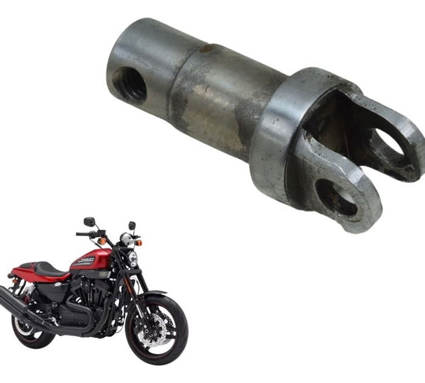 Suporte Pedaleira Dianteira Harley Xr 1200 12-13 Original Prateado
