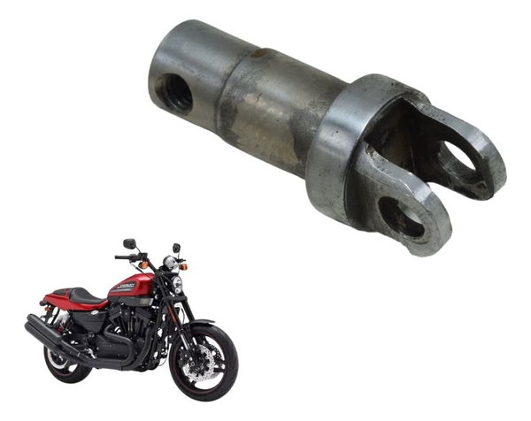 Suporte Pedaleira Dianteira Harley Xr 1200 12-13 Original Prateado