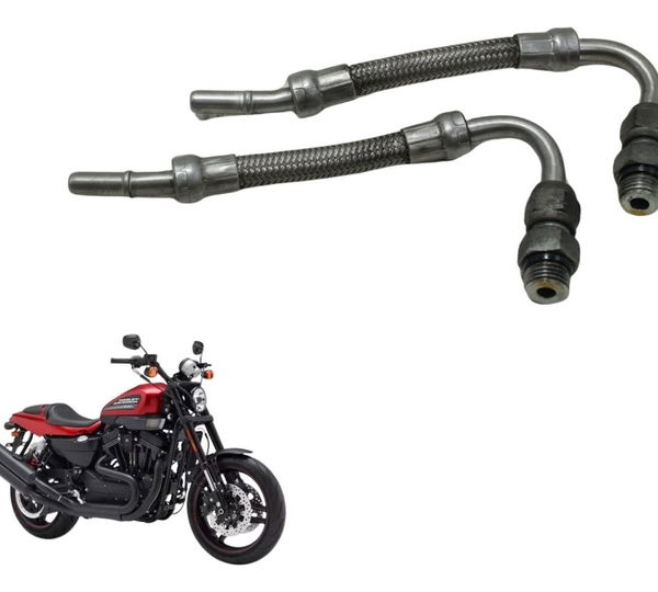 Par Mangueira Óleo Harley Xr 1200 12-13 Original