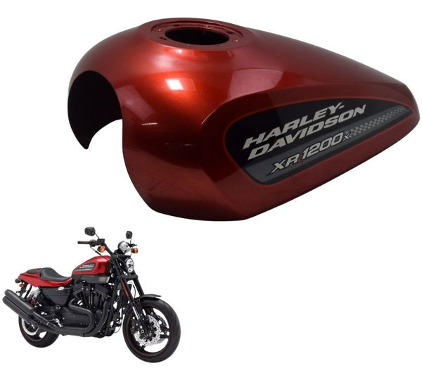 Capa Tanque Harley Xr 1200 12-13 Original Vermelho