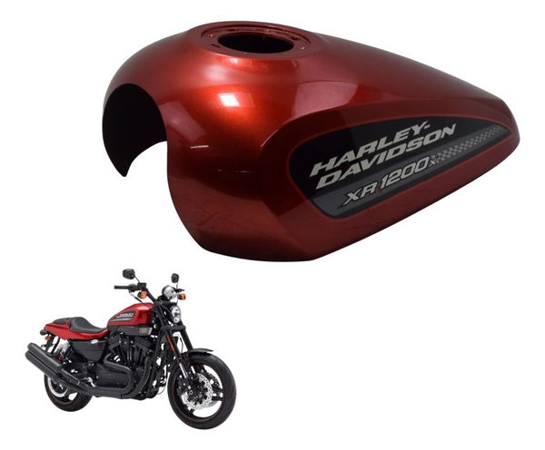 Capa Tanque Harley Xr 1200 12-13 Original Vermelho