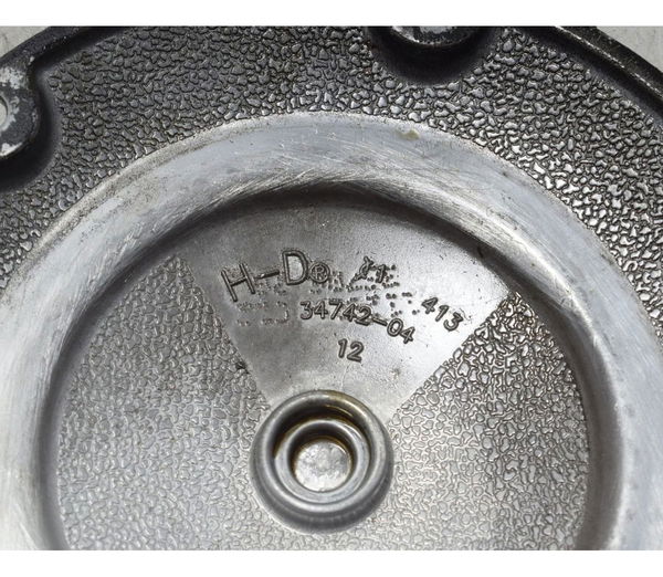 Tampa Inspeção Primaria Harley Xr 1200 12-13 Original Preto