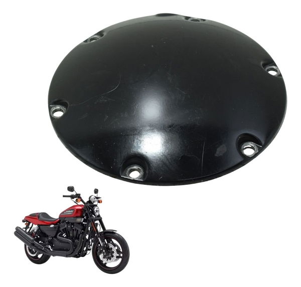 Tampa Inspeção Primaria Harley Xr 1200 12-13 Original Preto