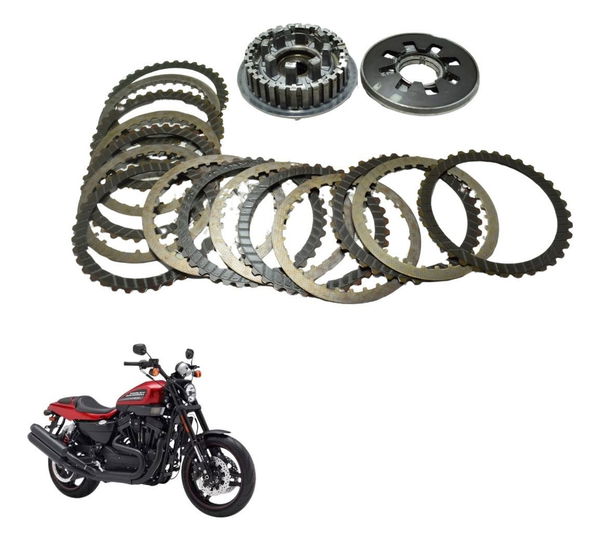 Cubo Platô Discos Embreagem Harley Xr 1200 12-13 Original