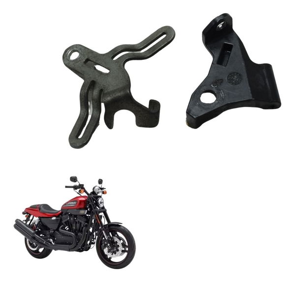 Par Suporte Trava Corpo Injeção Harley Xr 1200 12-13 Origina