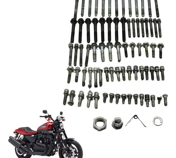 Kit Parafuso Motor Harley Xr 1200 12-13 Original