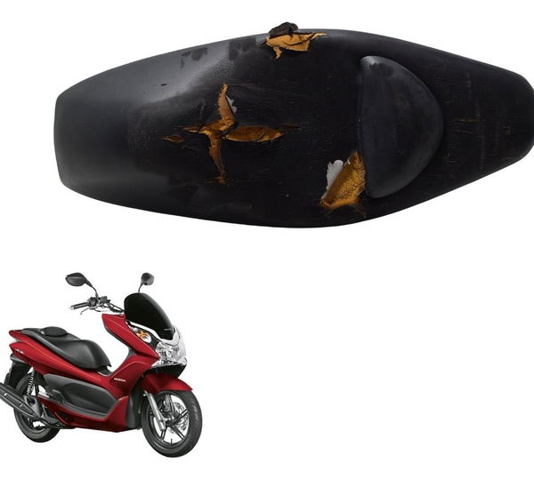 Banco C/ Avaria Honda Pcx 150 14-15 Original Preto