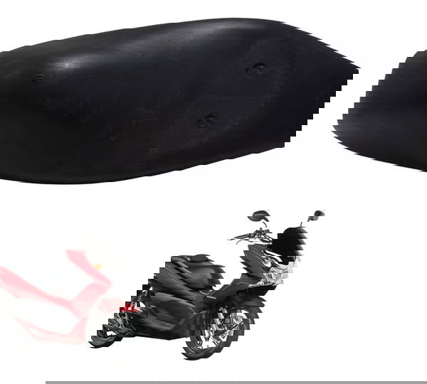Banco C/ Avaria Honda Pcx 150 14-15 Original Preto