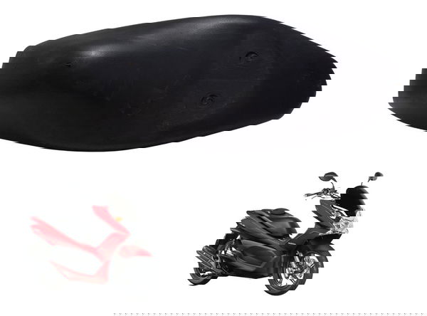 Banco C/ Avaria Honda Pcx 150 14-15 Original Preto