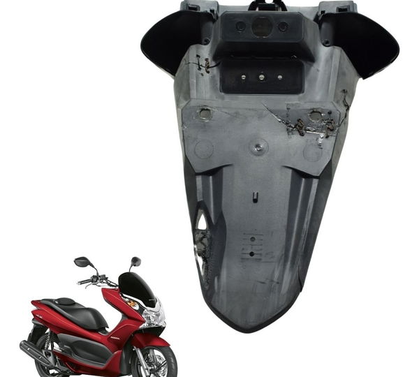 Suporte Placa C/ Avaria Honda Pcx 150 14-15 Original