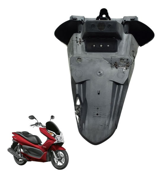 Suporte Placa C/ Avaria Honda Pcx 150 14-15 Original