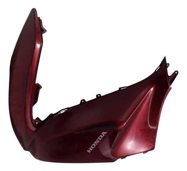 Carenagem Frontal Esq C/ Avaria Honda Pcx 150 14-15 Original Vermelho