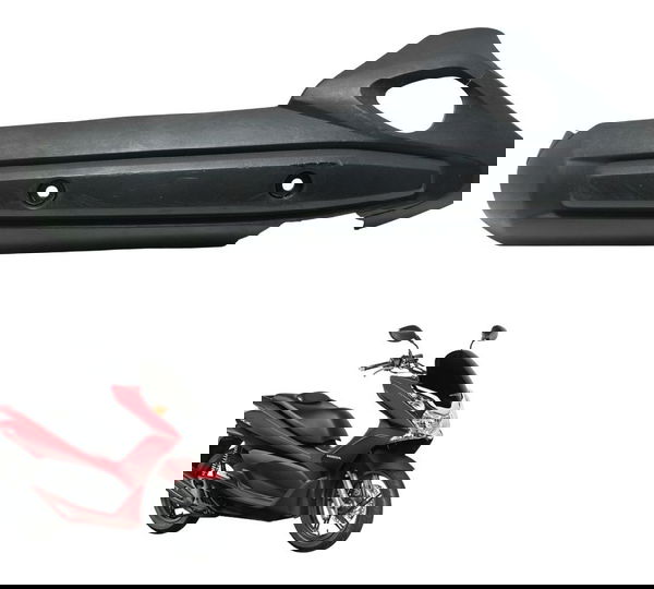 Protetor Escapamento C/ Avaria Honda Pcx 150 14-15 Original