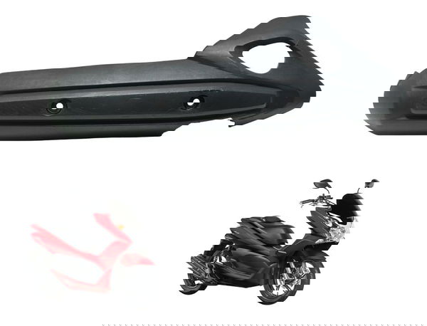 Protetor Escapamento C/ Avaria Honda Pcx 150 14-15 Original