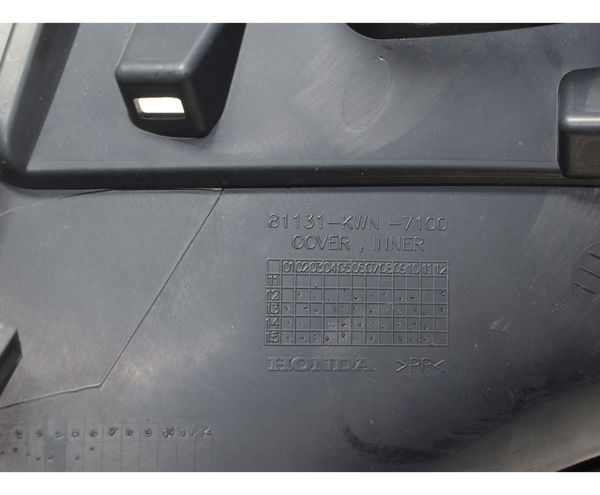 Carenagem Inferior Porta Luva Honda Pcx 150 14-15 Original Preto