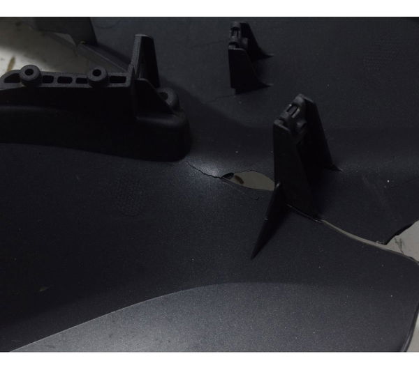 Carenagem Frontal Esq C/ Avaria Honda Pcx 150 14-15 Original Preto