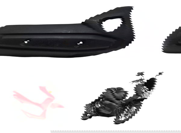 Protetor Escapamento Honda Pcx 150 14-15 Original