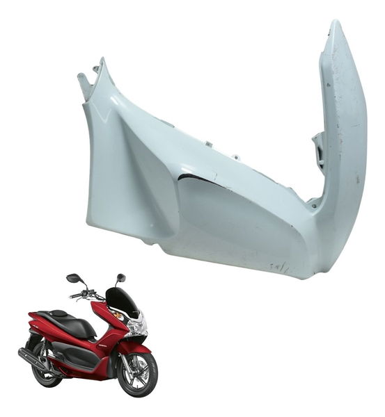 Carenagem Frontal Dir C/ Avaria Honda Pcx 150 14-15 Original Branco