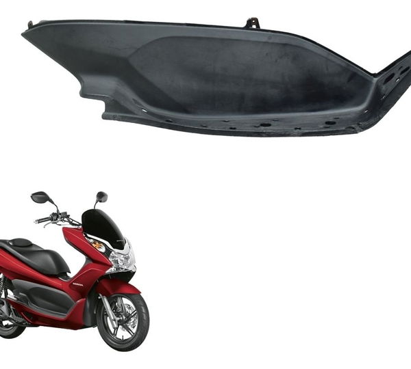 Carenagem Assoalho Dir C/avaria Honda Pcx 150 14-15 Original Preto