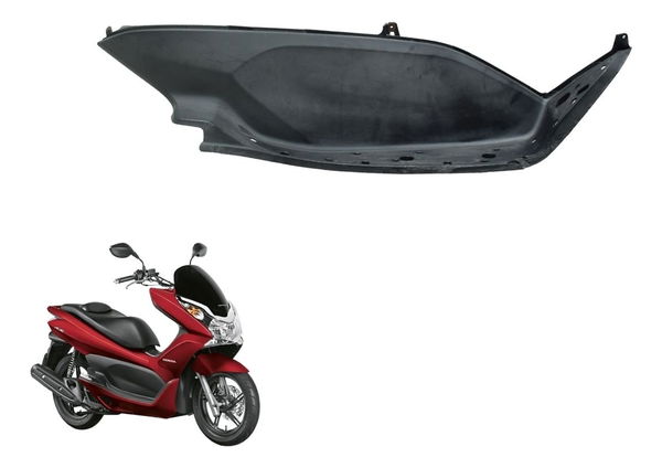 Carenagem Assoalho Dir C/avaria Honda Pcx 150 14-15 Original Preto