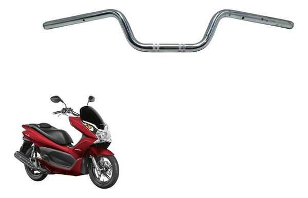 Guidão Honda Pcx 150 14-15 Original Prateado Guidão Honda Pcx 150 14-15 Original Prateado