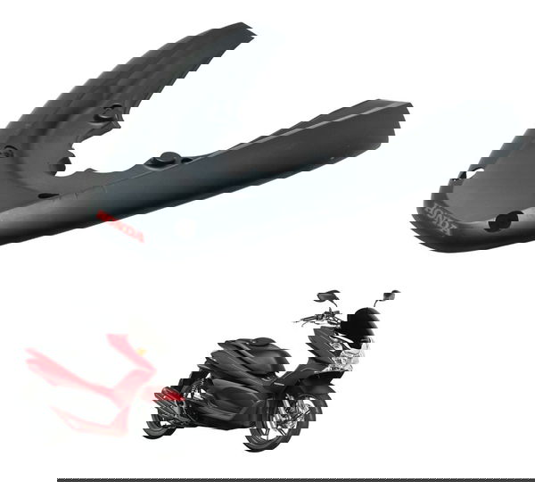 Carenagem Rabeta Alça Honda Pcx 150 14-15 Original Preto